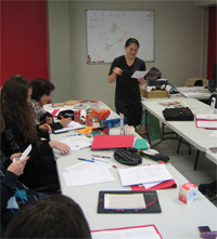 Cours à l'Espace Lyon-Japon